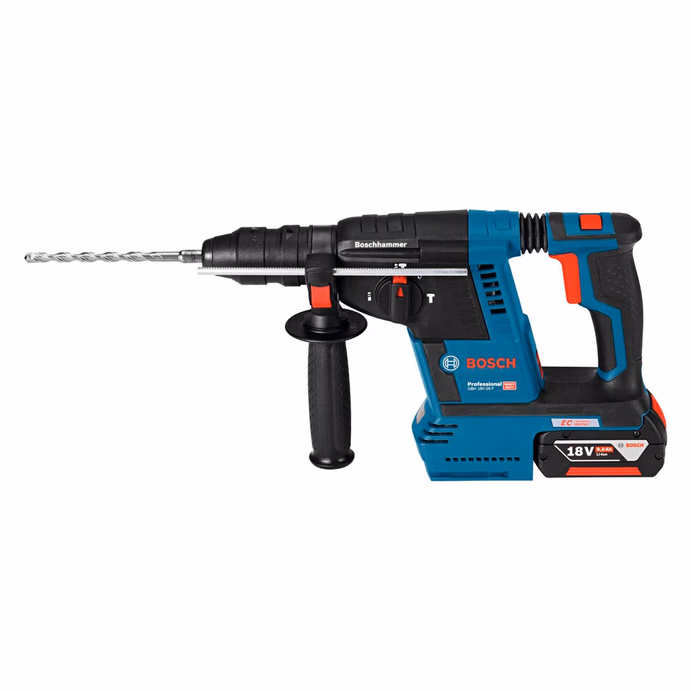 Ciocan rotopercutor Bosch GBH 18V-26F 2x6.0AH, 0611910003 