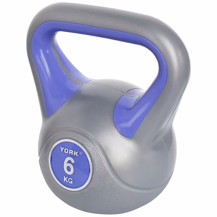 Greutate 6 kg YORK Vinyl Kettlebell 