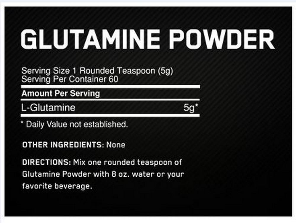 Aminoacizi Optimum Nutrition ON GLUTAMINE POWDER 300G photo 3