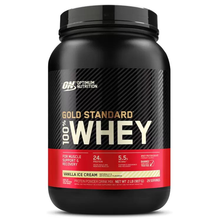 Сывороточный протеин Optimum Nutrition ON 100% WHEY GOLD VAN ICE CREAM 2LB