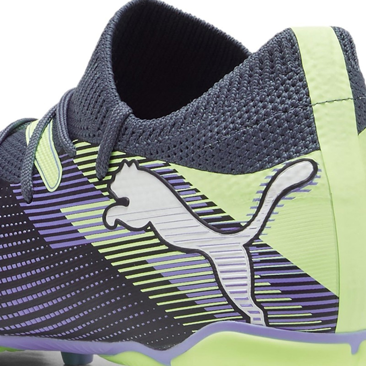 Бутсы Puma FUTURE 7 MATCH FG/AG Jr / см / Серый/Зеленый photo 2