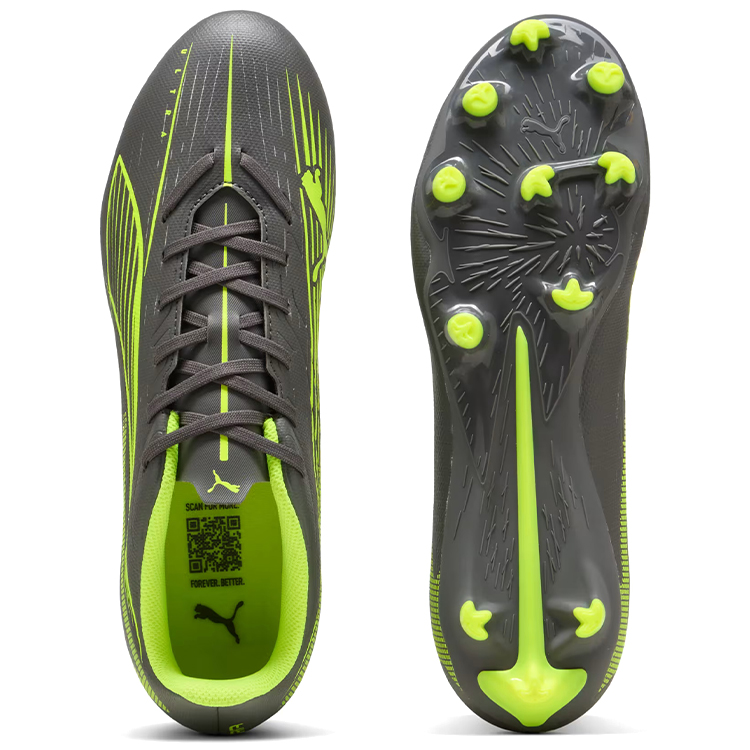 Ghete pentu fotbal Puma ULTRA 5 PLAY FG/AG pt Barbati / 40 / Gri photo 3