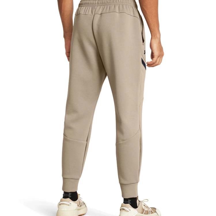 Pantaloni Under Armour UA Unstoppable Flc Joggers L Bej Barbati photo 5