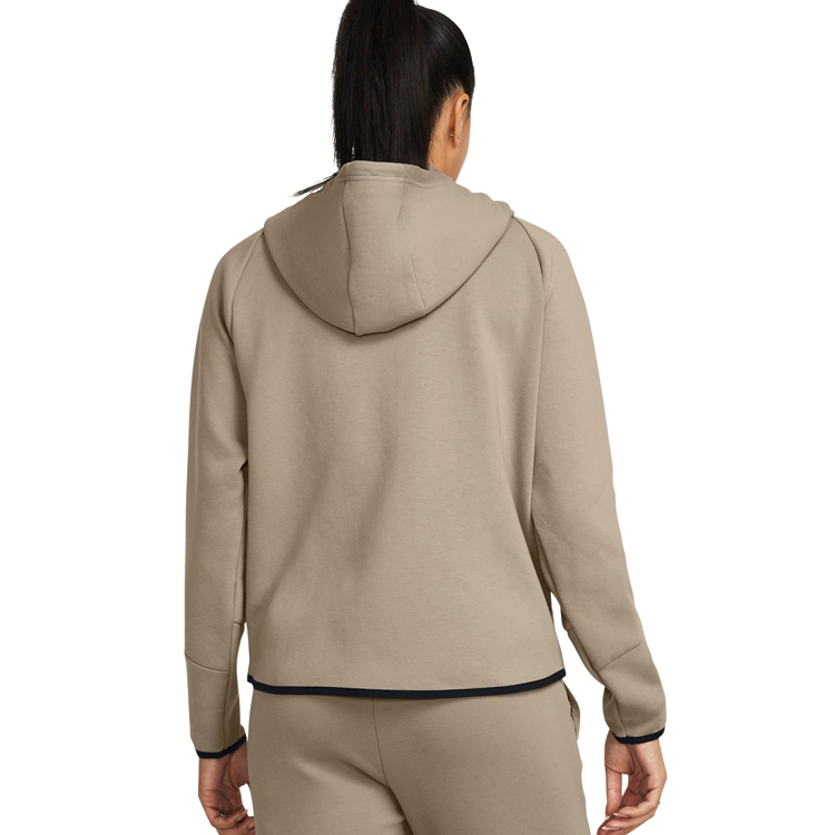 Hanorac Under Armour Unstoppable Flc FZ L Bej Femei photo 2