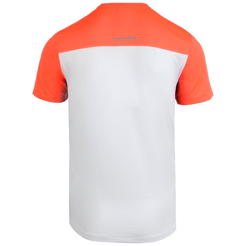 Футболка мужская Asics RACE SS TOP S Оранжевый/Белый photo 3