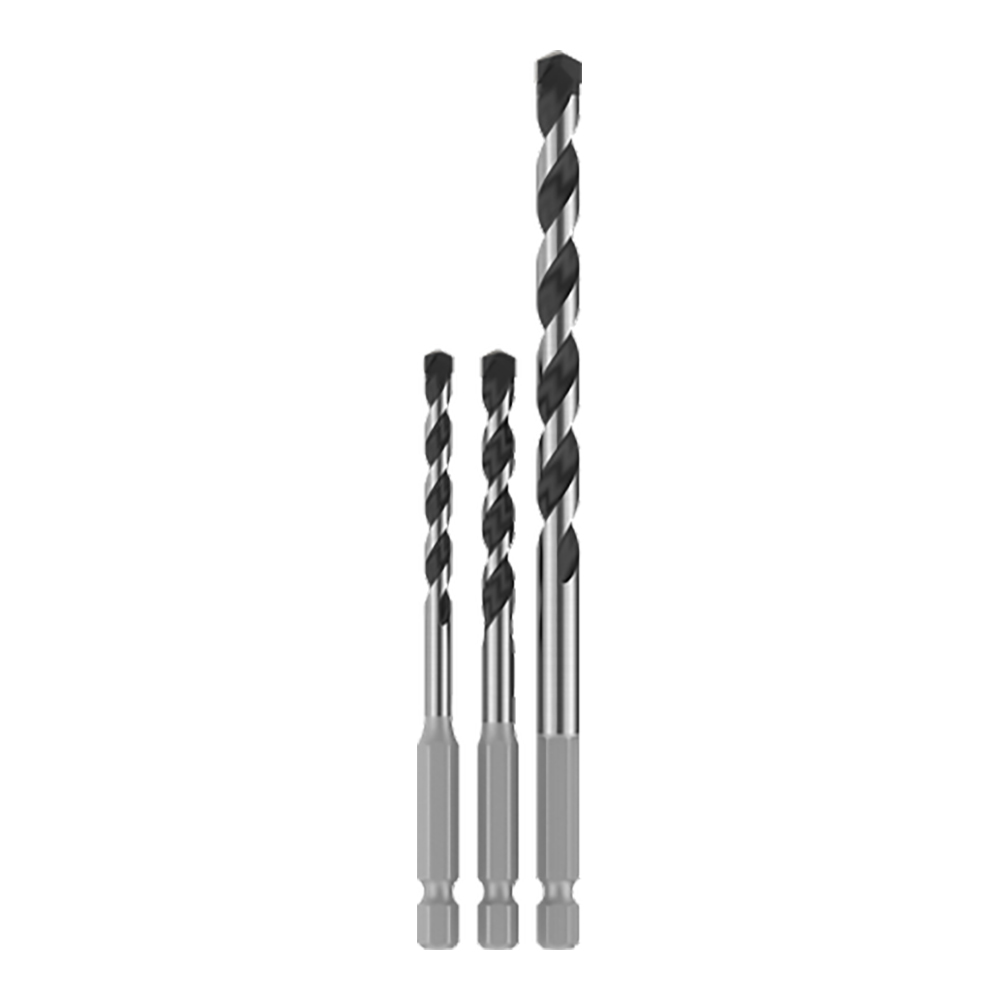 Set de burghie Bosch HEX-5 3 buc., 2608707003 photo 1