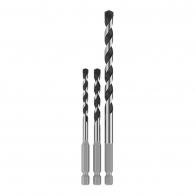 Set de burghie Bosch HEX-5 3 buc., 2608707003 thumbnav 1