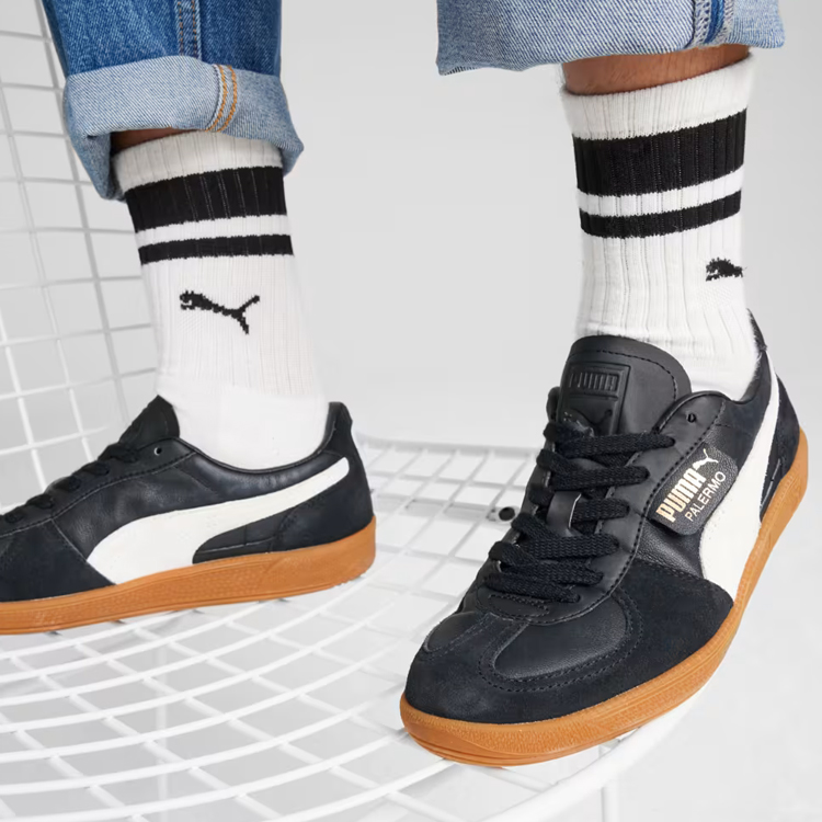 Кроссовки Puma Palermo Lth / Мужской / 38 / Черный photo 5