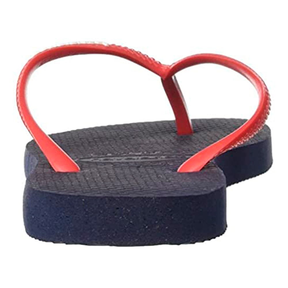 Slapi Havaianas SLIM LOGO pt Femei / 35/36 / Albastru-rosu photo 7