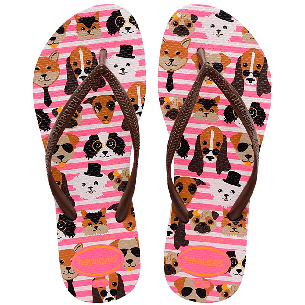 Slapi Havaianas SLIM PETS pt Unisex / 41/42 / Roz photo 2