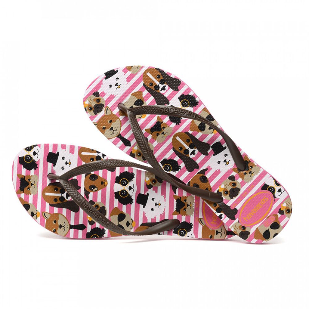 Slapi Havaianas SLIM PETS pt Unisex / 41/42 / Roz photo 4