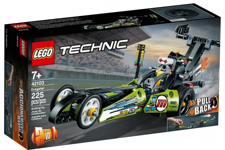 Конструктор Lego Technic Dragster 42103  от 7+ лет photo 1
