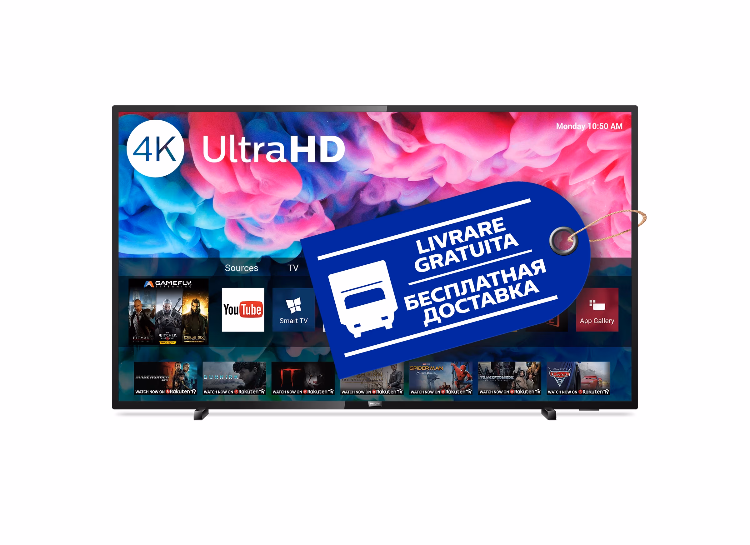 LED телевизор Philips 43PUS6503 