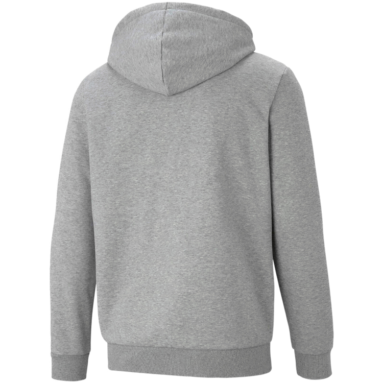 Hanorac pt bărbați Puma ESS Big Logo FZ Hoodie FL S Gri photo 5