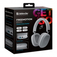 Casti Defender FreeMotion B500 Gri thumbnav 7