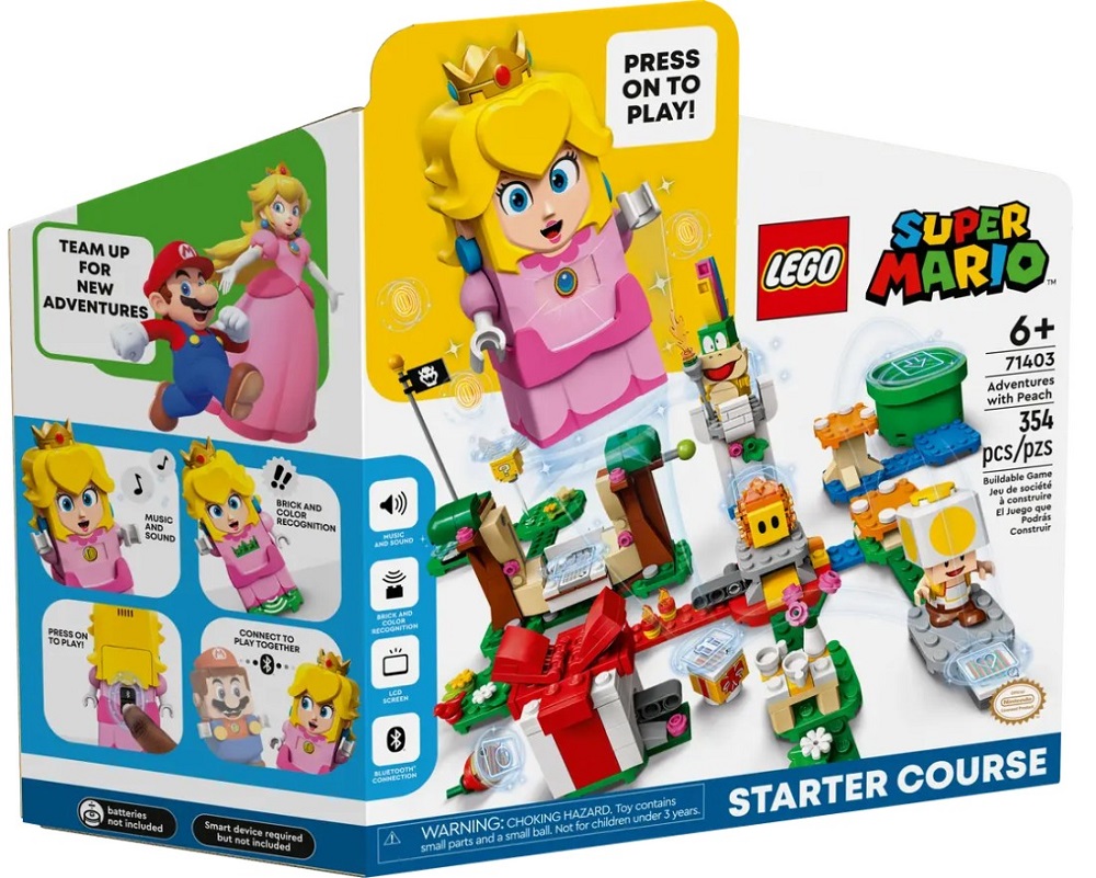 Конструктор Lego Super Mario Adventures with Peach Starter Course 71403 от 6+ лет photo 1 Конструктор Lego Super Mario Adventures with Peach Starter Course 71403 от 6+ лет photo 1