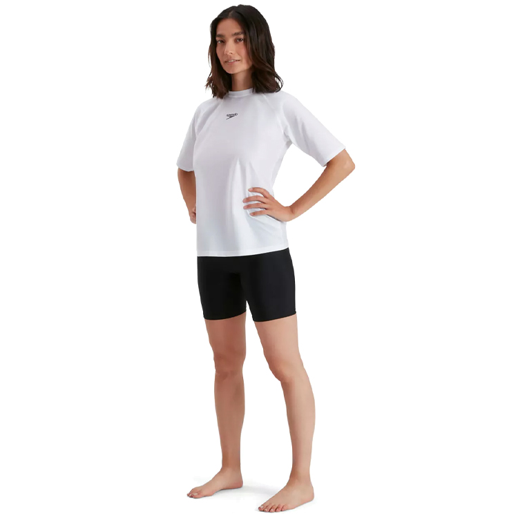 Tricou Speedo SS TEE SUNT AF WHITE                     / Femei / XS / Alb photo 2