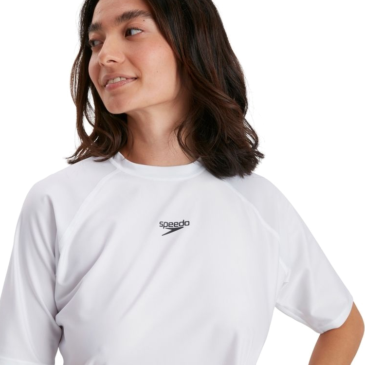 Tricou Speedo SS TEE SUNT AF WHITE                     / Femei / XS / Alb photo 4