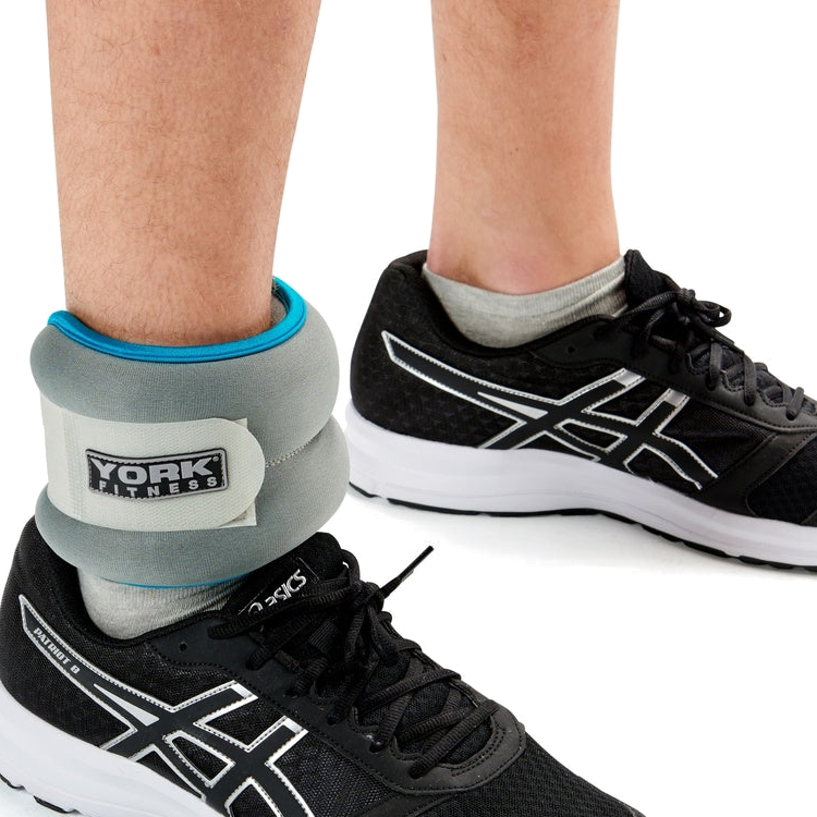 Утяжелители 2x2 кг (пара) YORK Soft ankle/wrist weights photo 2
