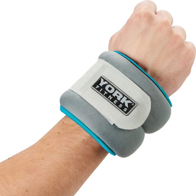 Утяжелители 2x2 кг (пара) YORK Soft ankle/wrist weights photo 3