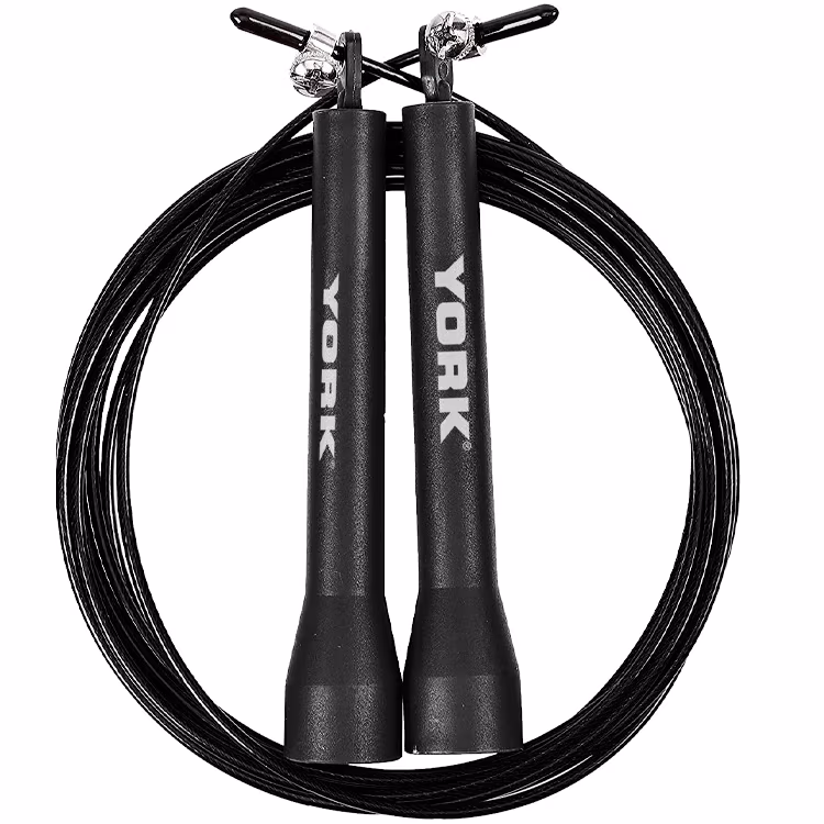 Скакалка регулируемая YORK Adjustable Cable Jump Rope 