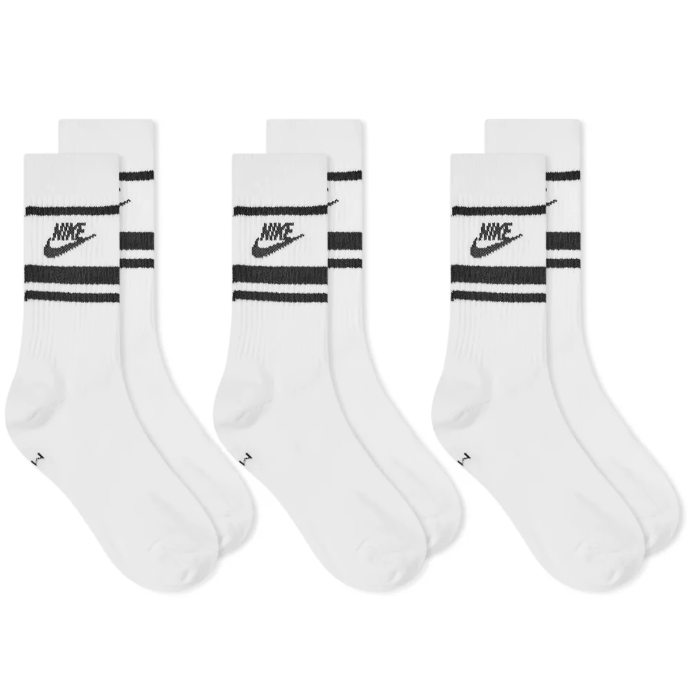 Sosete Nike U NK NSW EVERYDAY ESSENTIAL CREW 3PR - STRIPES photo Sosete Nike U NK NSW EVERYDAY ESSENTIAL CREW 3PR - STRIPES photo