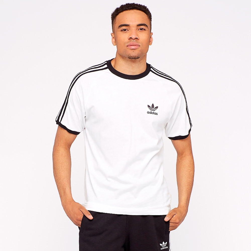 Tricou bărbătesc Adidas 3-STRIPES TEE L Alb photo 3