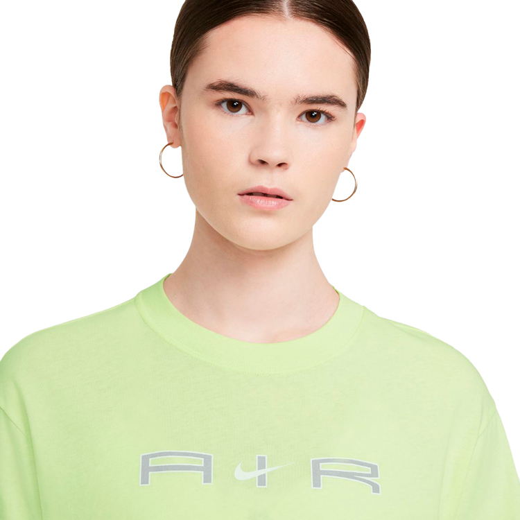 Tricou Nike W NSW AIR SS TOP BF L Galben Femei photo 5