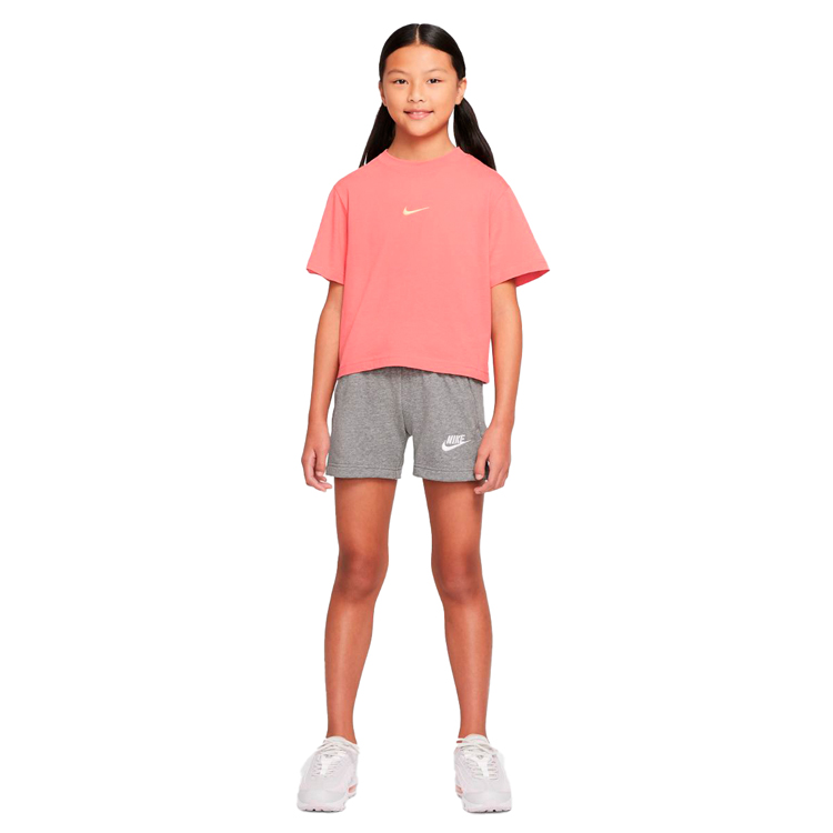 Tricou Nike G NSW TEE ESSNTL SS BOXY / Femei / L / Roz photo 3