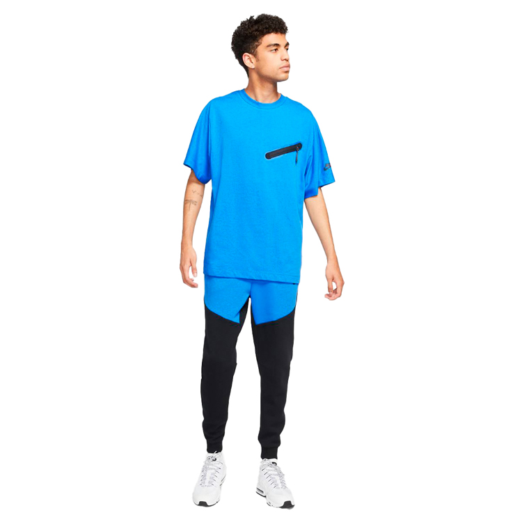 Футболка мужская Nike M NSW DF TE SS TOP L Синий photo 2