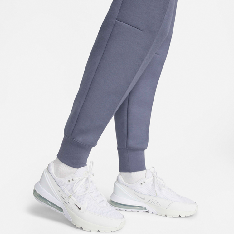 Брюки Nike W NSW TCH FLC MR JGGR XL Синий Женский photo 6