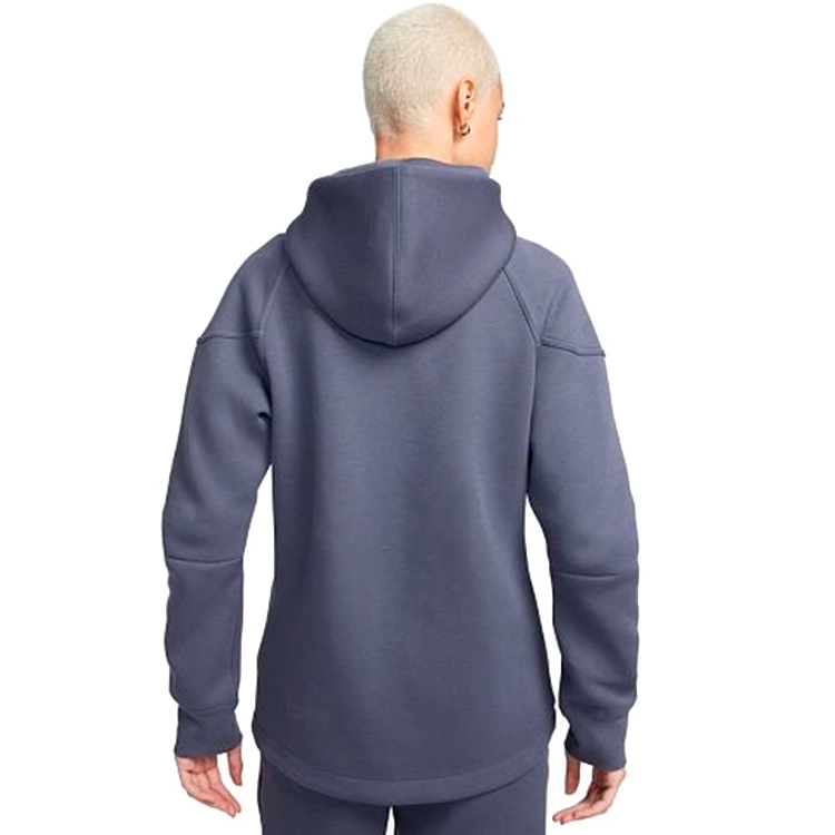 Hanorac Nike W NSW TCH FLC WR FZ HDY XS Albastru Femei photo 2