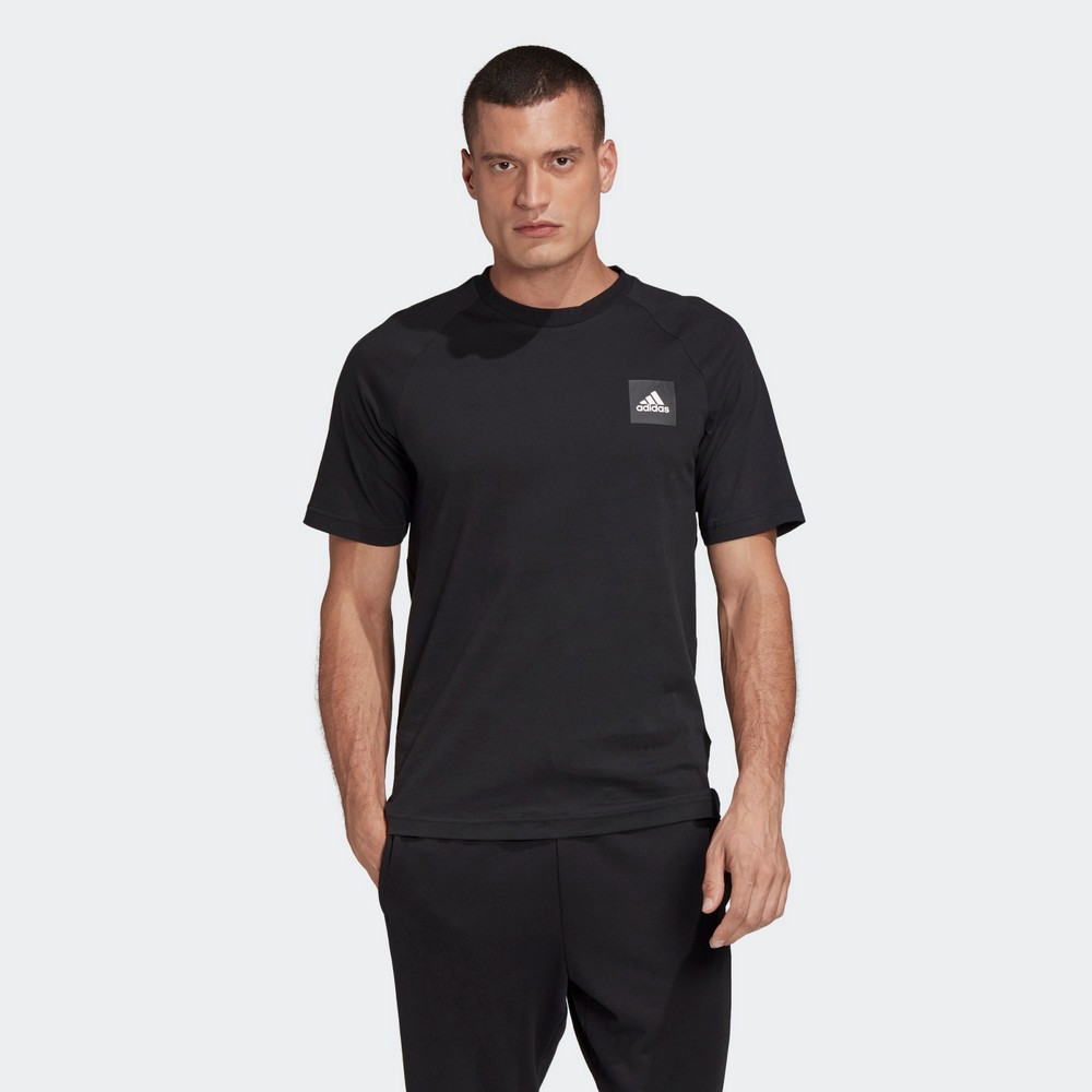 Tricou bărbătesc Adidas MHE Tee STA S Negru photo 2