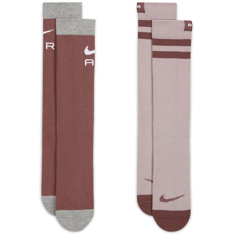 Sosete Unisex Nike U NK ED ESS CRW 2PR 168 NK AIR M Maro photo 2