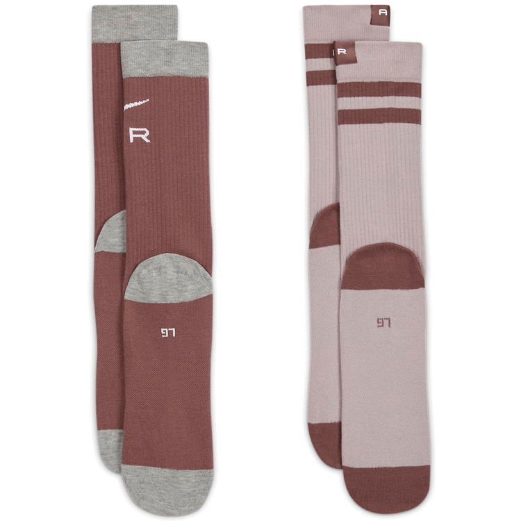 Sosete Unisex Nike U NK ED ESS CRW 2PR 168 NK AIR M Maro photo 3