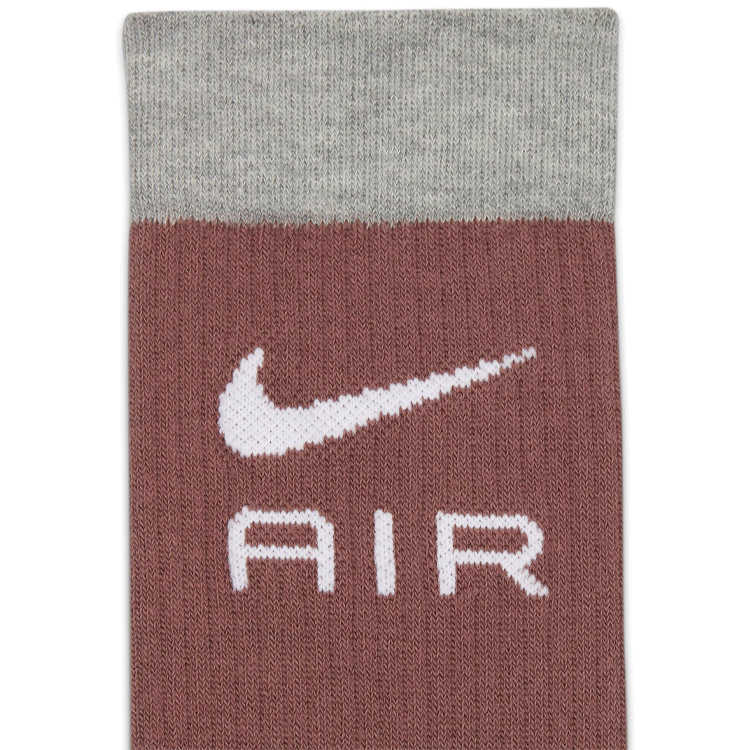 Sosete Unisex Nike U NK ED ESS CRW 2PR 168 NK AIR M Maro photo 4