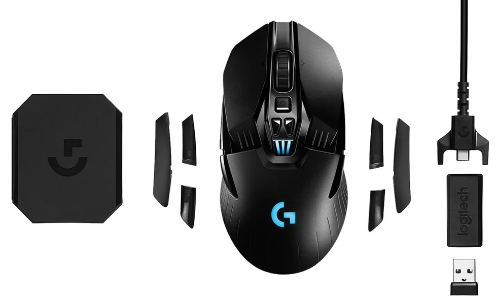 Беспроводная мышь Logitech G903 Lightspeed (910-005672) Черный / Оптическая / Черный photo 10