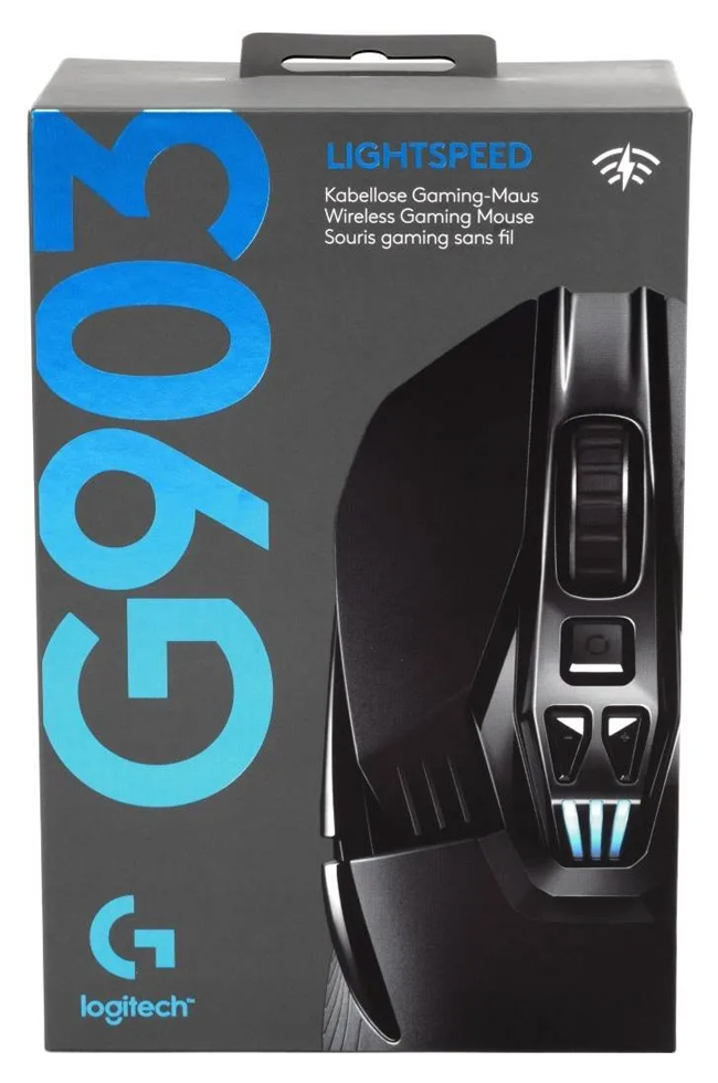 Беспроводная мышь Logitech G903 Lightspeed (910-005672) Черный / Оптическая / Черный photo 6