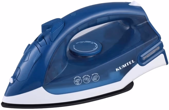 Утюг Kumtel HMU03, Менее 120 г/мин г/мин, 150 мл, Синий 