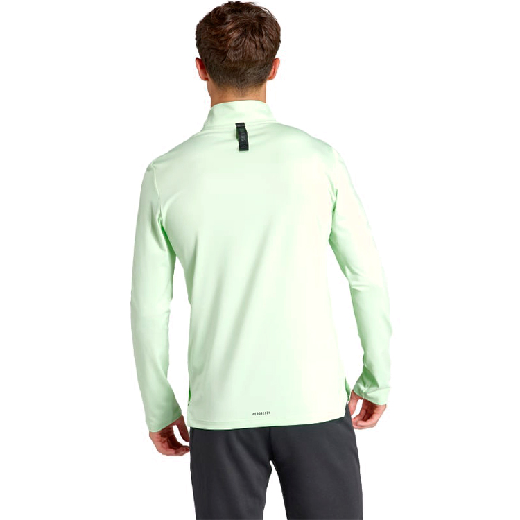 Hanorac pt bărbați Adidas WO QUARTER ZIP XS Verde photo 4