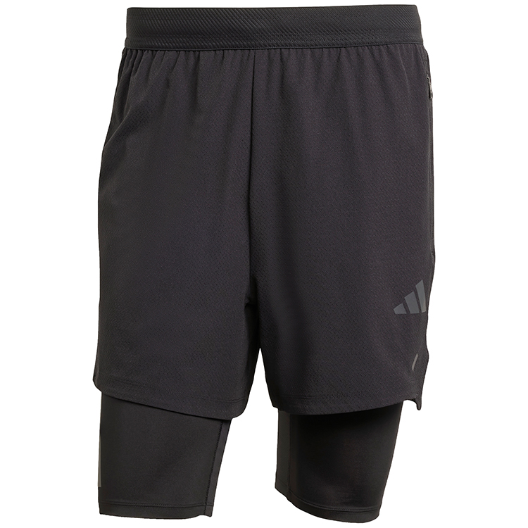 Шорты мужские Adidas POWER 2IN1 SHO S Черный photo 4