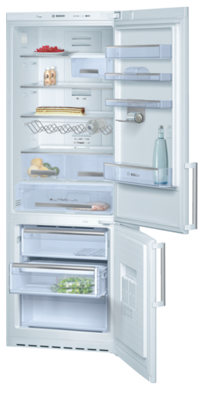 Frigider cu doua usi Bosch KGN 49A03 / 389 l / 200 cm / A / Gri photo 1 Frigider cu doua usi Bosch KGN 49A03 / 389 l / 200 cm / A / Gri photo 1