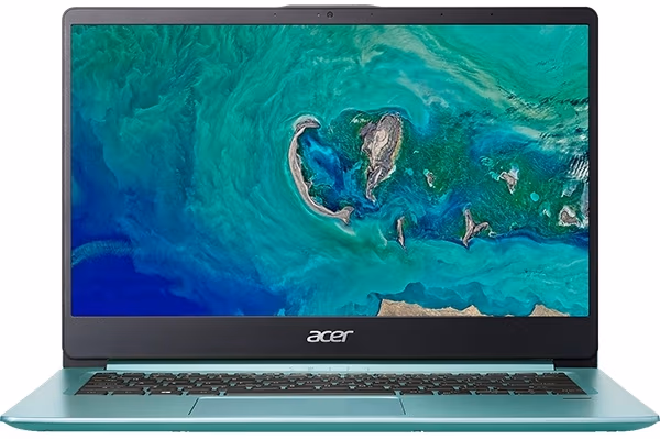 Laptop Acer SF114-32-P4DU, Pentium Silver, 4 GB GB, Turcoaz 