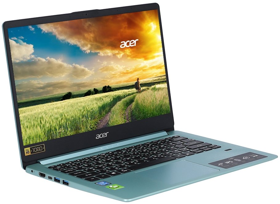 Ноутбук Acer Swift 1 SF114-32-P4DU 14” / 4 ГБ / 128 ГБ / Pentium Silver / UHD Graphics 605 / Бирюзовый photo 6
