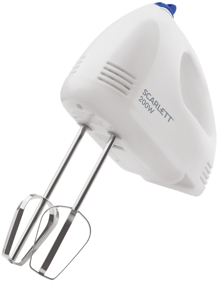 Миксер Стационарный Scarlett SCHM40B03 / 5 скоростей / Белый photo 5