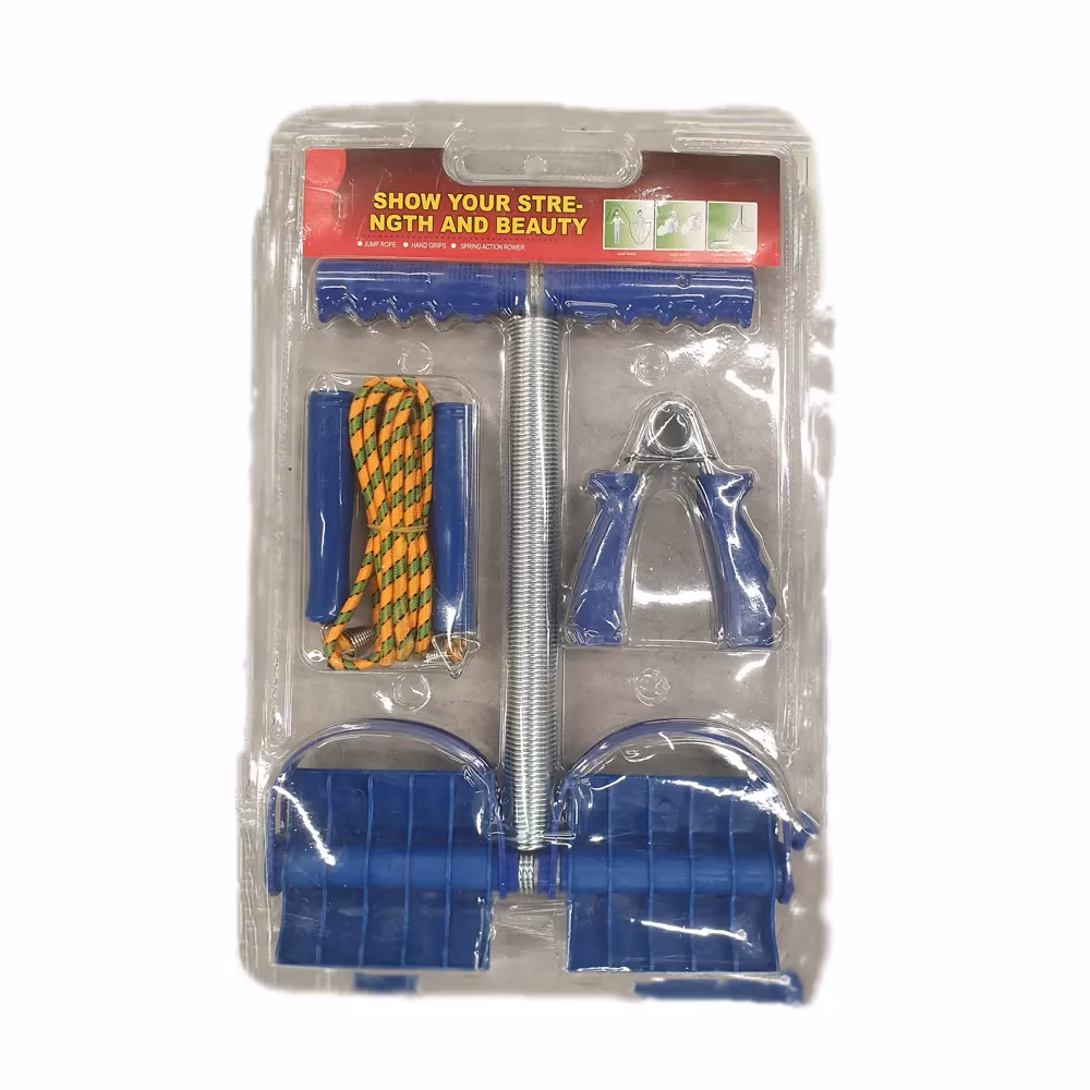 Set fitnes (manere flotari + coarda sari + expander) JINAOLEI Expander set 