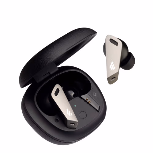 Edifier TWS NB2 Black True Wireless Stereo Earbuds,Touch, Bluetooth v5.0, IPX54, Active Noise Cancelling, Dual MIC Array, Up to 10m connection distance, Battery Lifetime (up to) 9 hr, ergonomic in-ear, USB Type-C