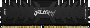 8GB DDR4-3200  Kingston FURY® Renegade DDR4, PC25600, CL16, 1.35V, Symmetric BLACK Large heat spreader, Intel XMP Ready (Extreme Memory Profiles)