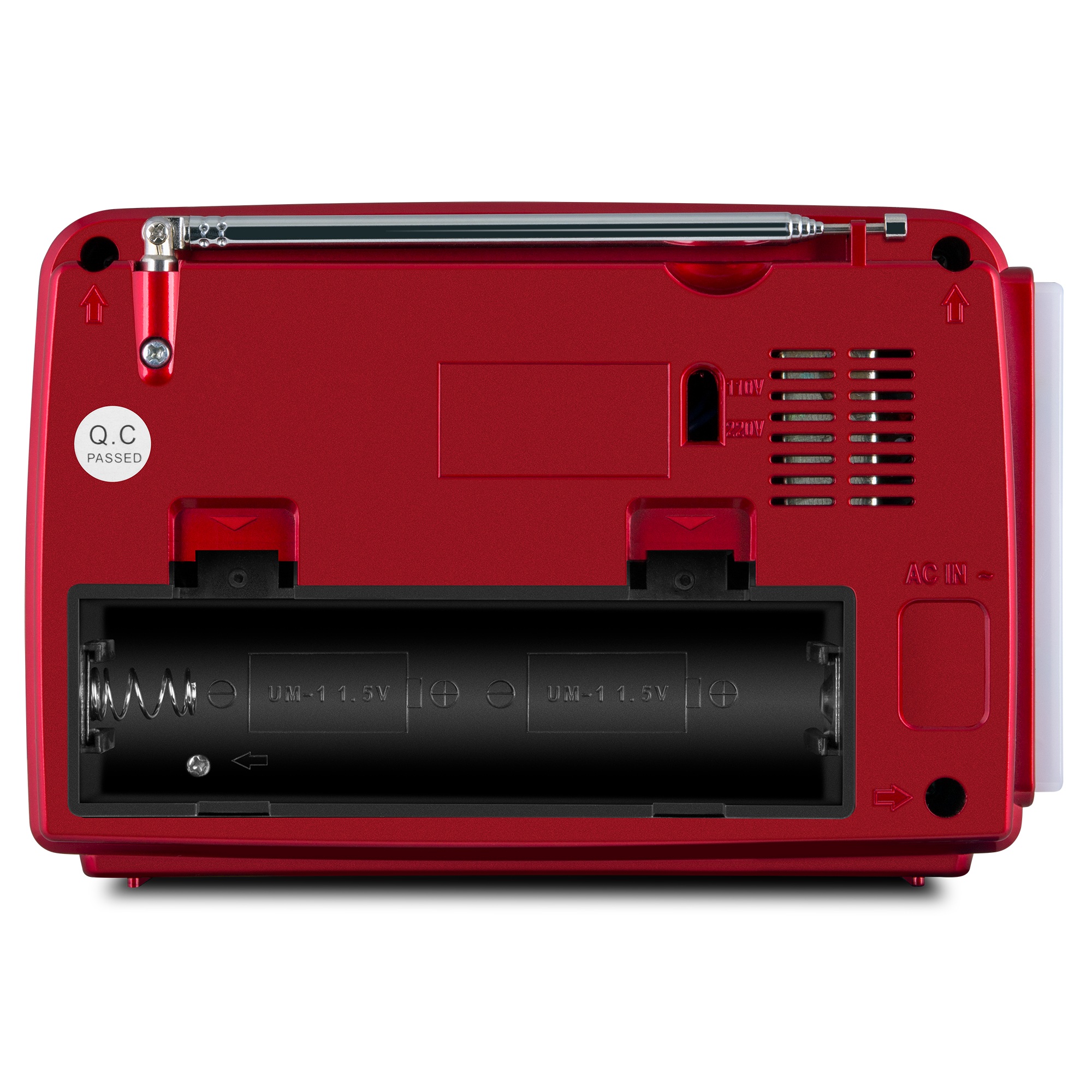 Boxa portabila SVEN SRP-150, Red / 3W / Bluetooth / FM/AM/SW Radio / USB / microSD photo 5