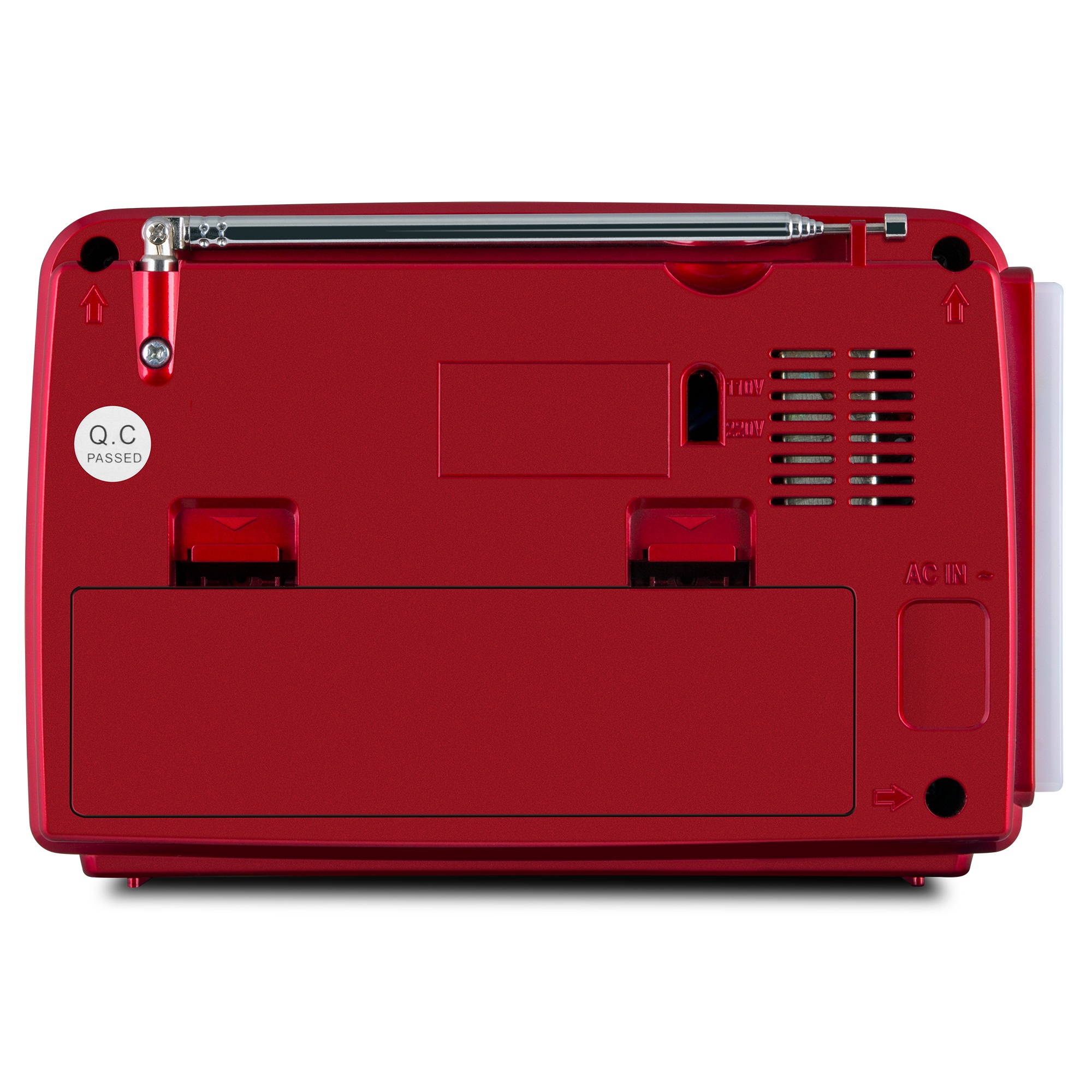 Boxa portabila SVEN SRP-150, Red / 3W / Bluetooth / FM/AM/SW Radio / USB / microSD photo 6